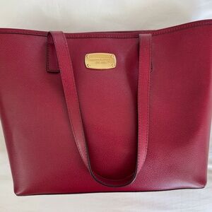 Micheal Kors Deep Red Purse